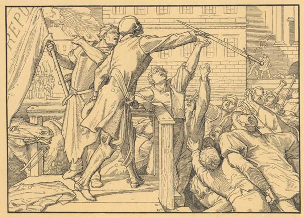 Darstellung Totentanz  4