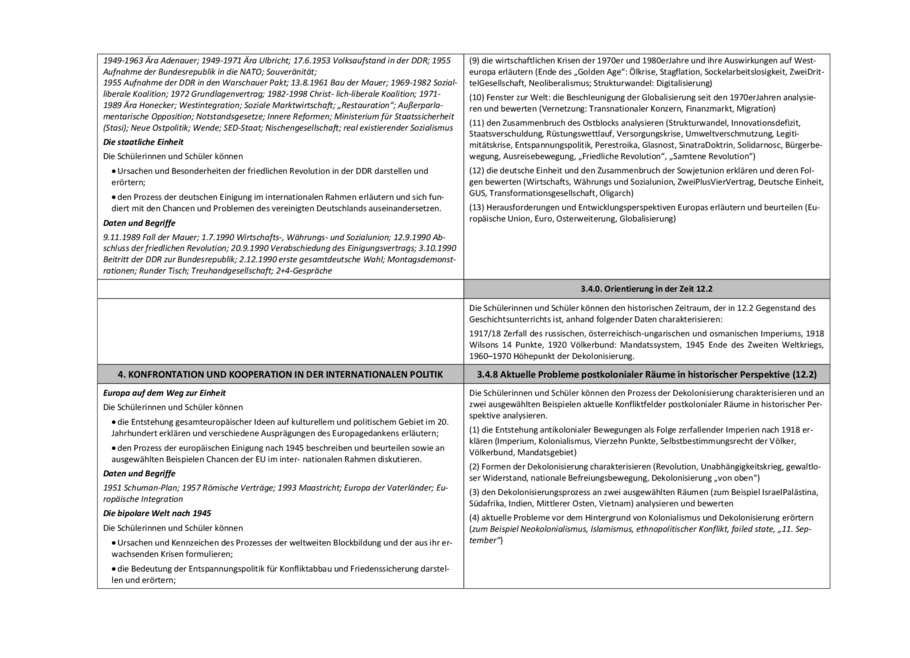 Synopse: 4-stündige Kernfach – Leistungsfach, Seite 5