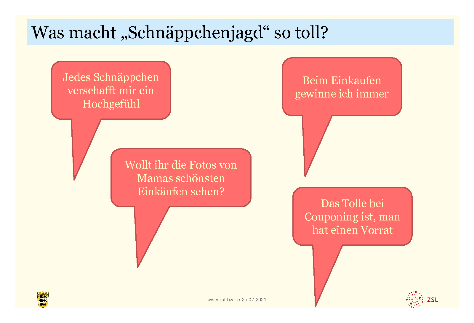 Präsentation, Seite 3