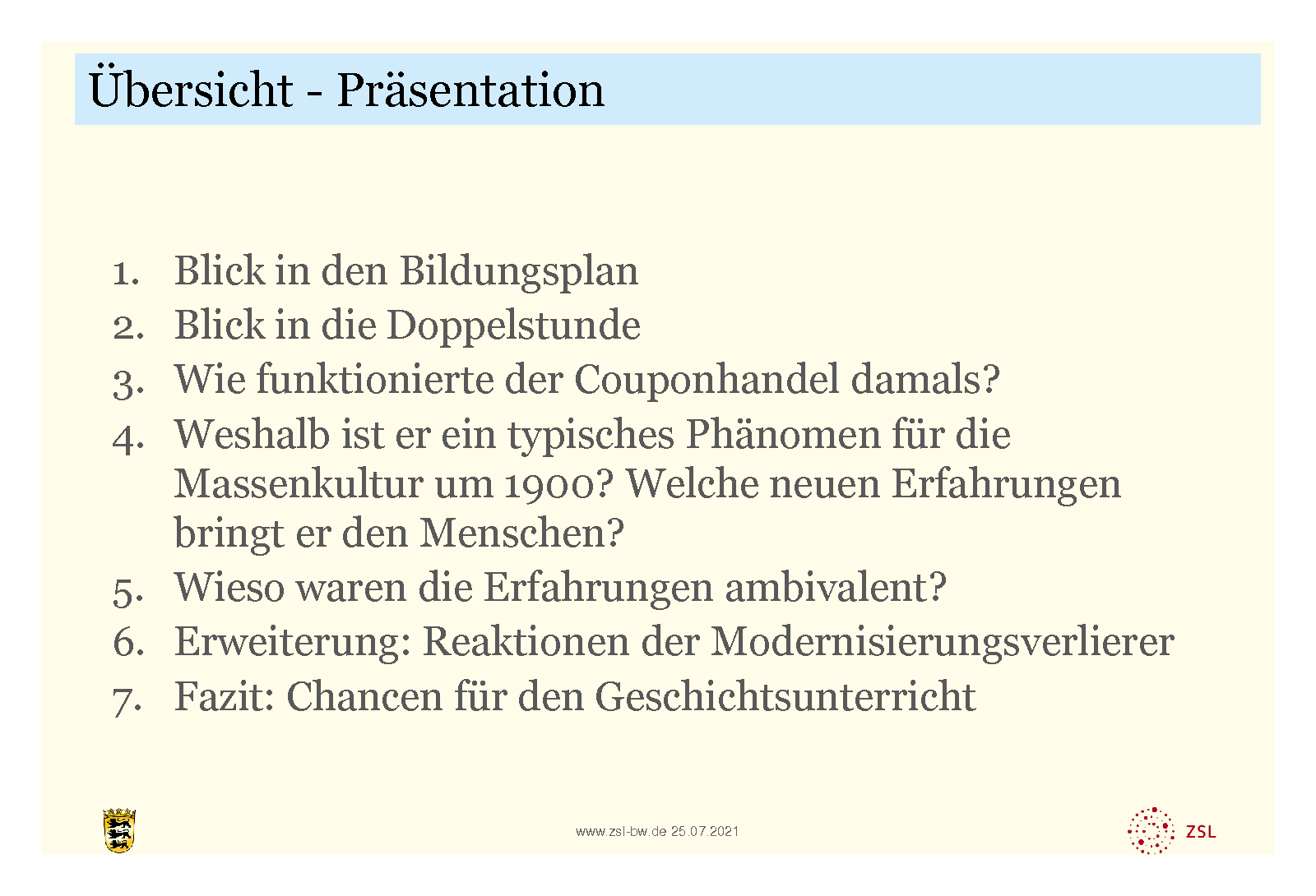 Präsentation, Seite 5
