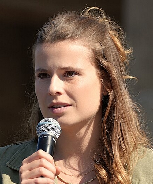 Luisa Neubauer bei Fridays for Future 2023