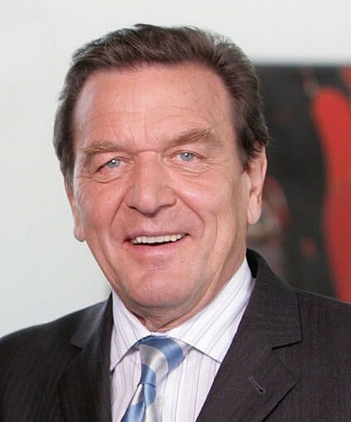 Wahlkampffoto Gerhard Schröder 2005