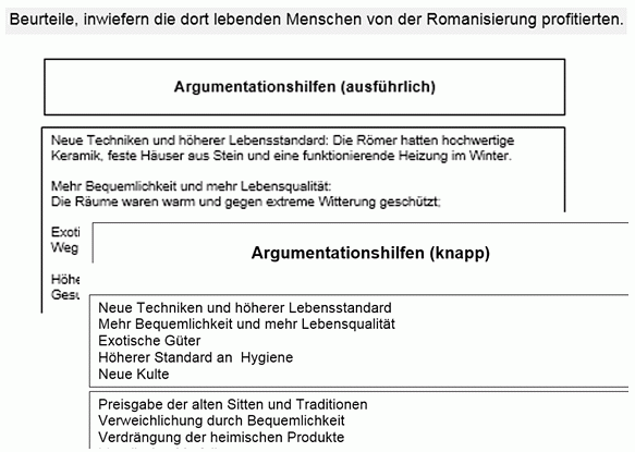 Argumentationshilfen