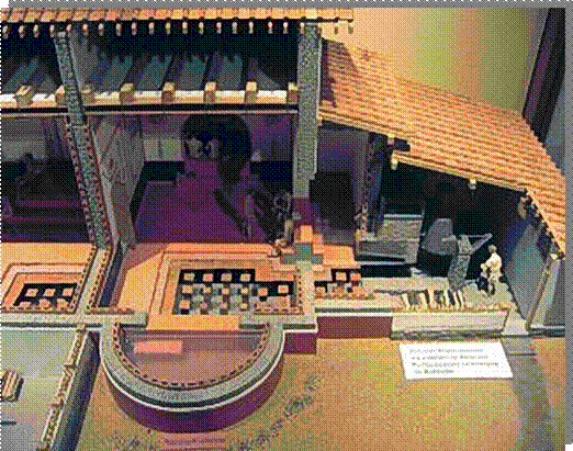 römischen Badeanlage