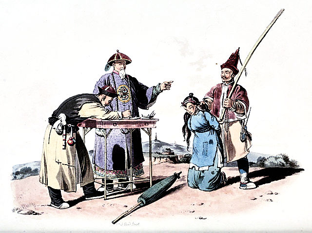 EXAMINATION OF A CULPRIT before a Mandarin.jpg