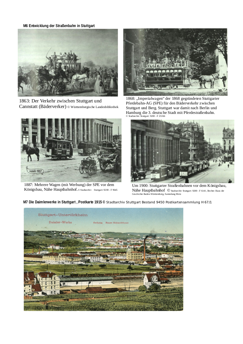 Arbeitsblatt Industrialisierung