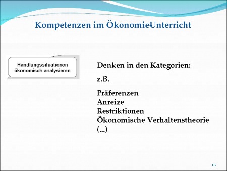 Handlungssituationen ökonomisch analysieren