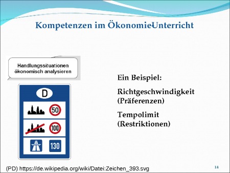 Richtgeschwindigkeit und Tempolimit