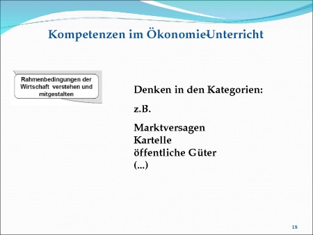 Rahmenbedingungen der Wirtschaft verstehen und mitgestalten