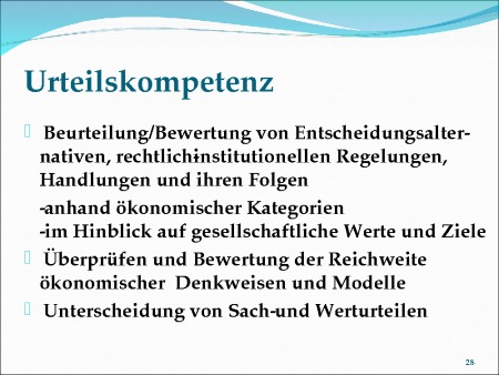 Urteilskompetenz