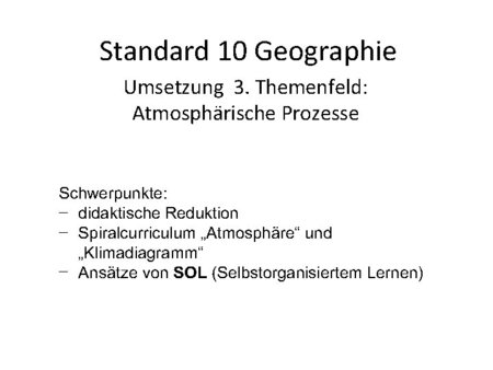 Atmosphärische Prozesse