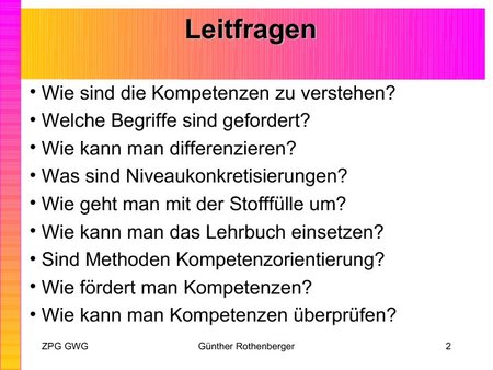 Leitfragen