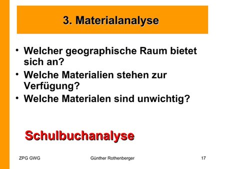 Materialanalyse