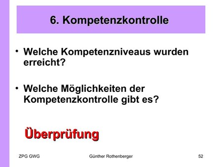 Kompetenzkontrolle