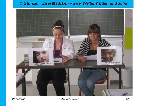 2 Mädchen - 2 Welten