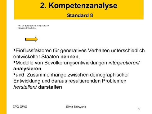 Kopmetenzanalyse