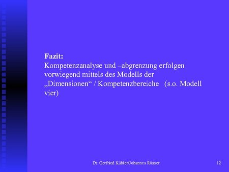 Fazit