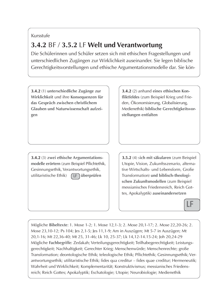 Bildungsplan für Kärtchenlegen, Seite 2