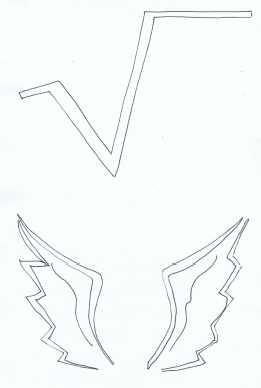 Vorlage schwarz-weiß