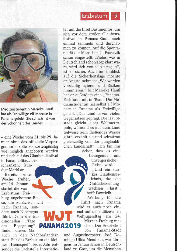 Artikel im Konradsblatt