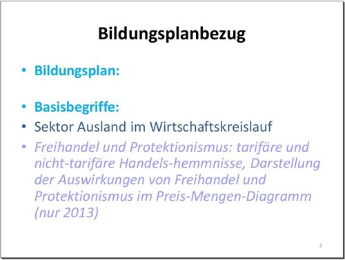 Bildungsplanbezüge