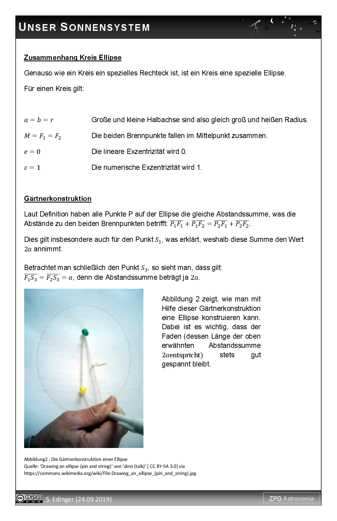 Die Geometrie der Ellipse, Seite 2