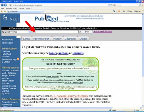 Suchbegriff eingeben