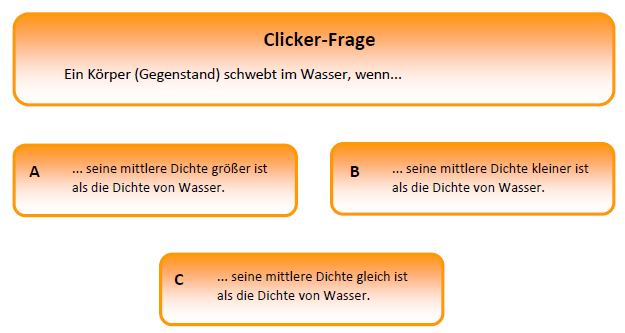 Clicker-Frage