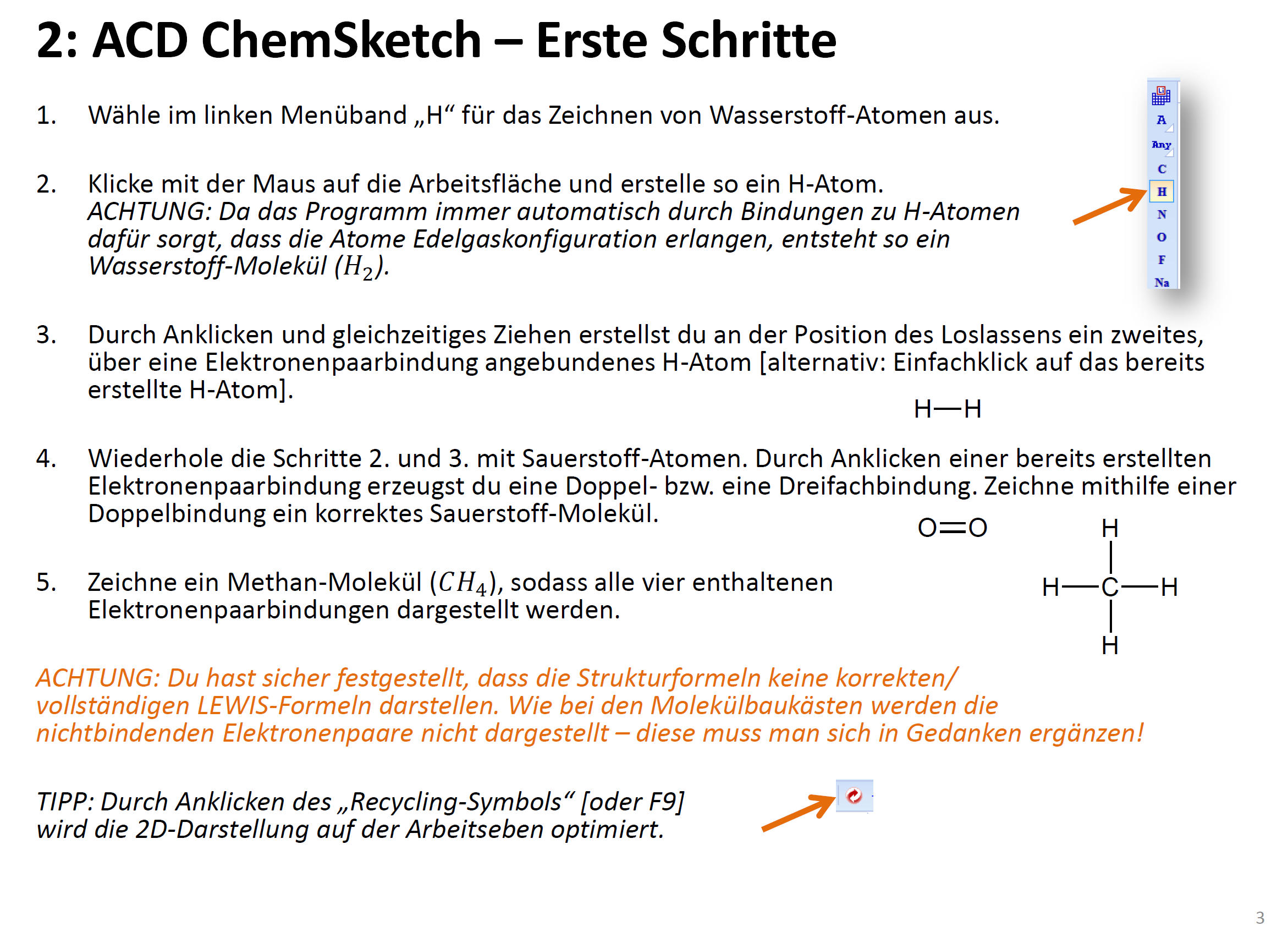 Lerntutorial ACD ChemSketch