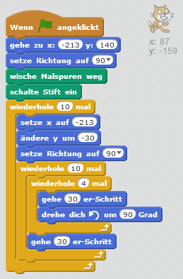 Scratch-Programm