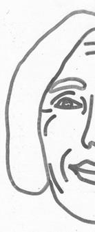 Symmetrie von Gesichtern