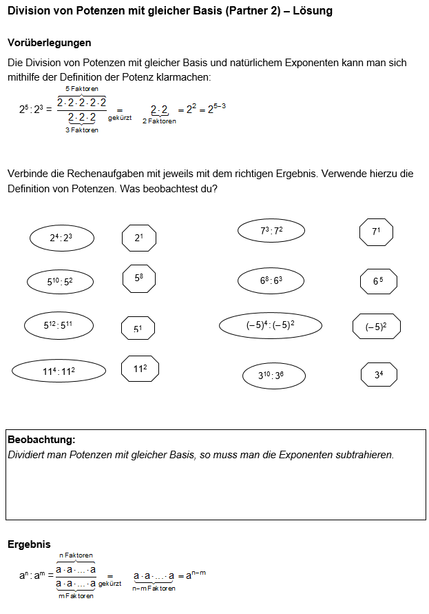 Potenzregeln 5