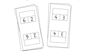 Zerlegungskarten und Anordnung – Beispiel