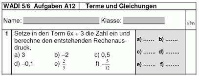 Terme und Gleichungen