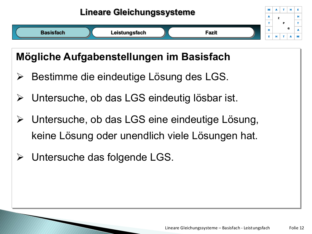 Präsentation LGS