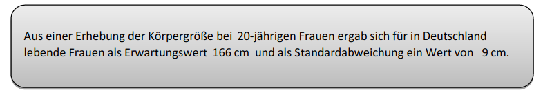 Übung Körpergröße