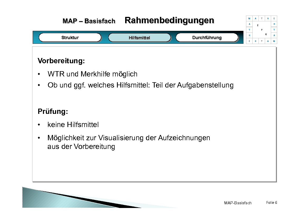 Präsentation Mündliche Abiturprüfung Basisfach