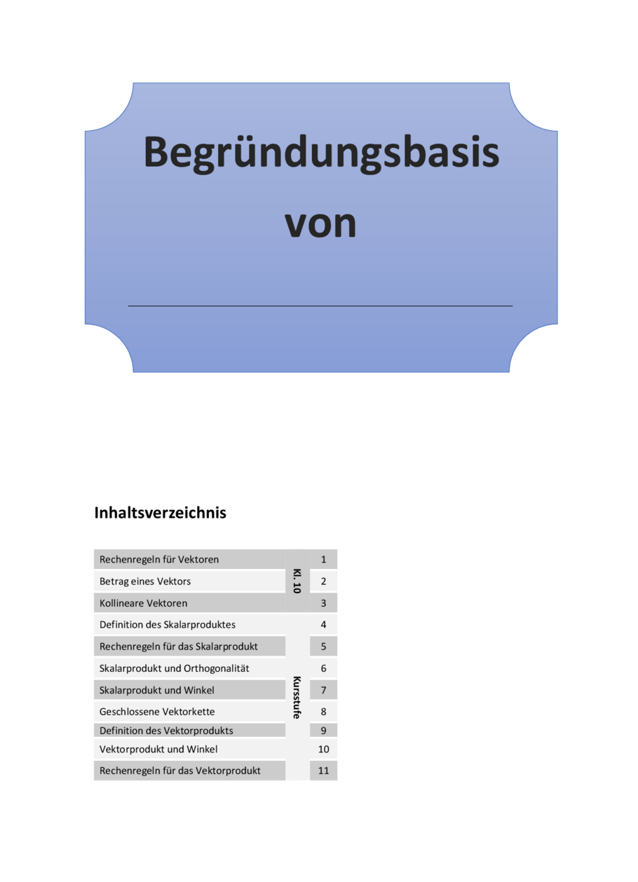 Begründungsbasis, Seite 1