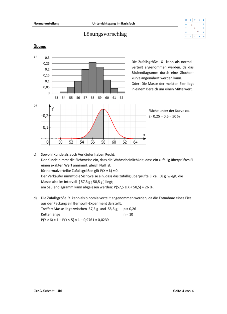 Einstieg: Normalverteilung, Seite 4