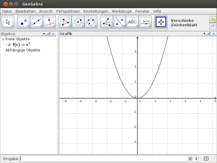GeoGebra: Funktion 1