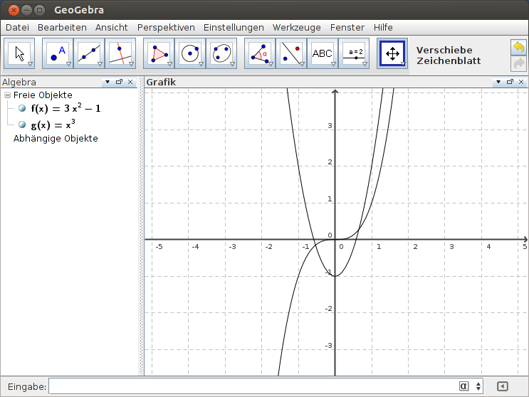 GeoGebra: Funktion markieren