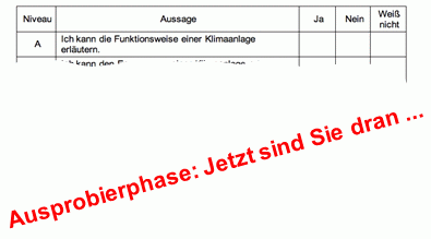 Jetzt sind Sie dran ...