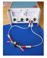 Birnchen an Netzteil