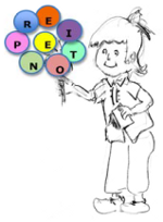 Mädchen mit Luftballons