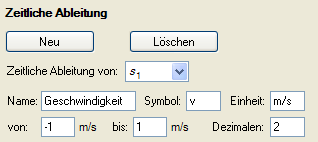 Geschwindigkeit definieren