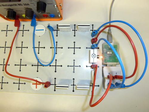 Messaufbau mit Cassy