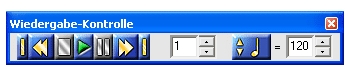 Wiedergabe-Kontrolle