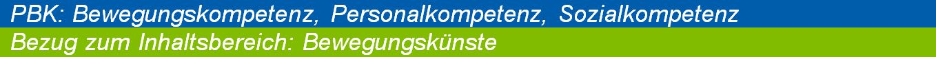 PBK: Personalkompetenz, Sozialkompetenz