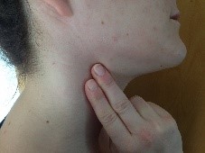 Pulsmessung Hals