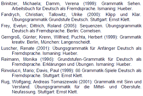 Grammatik